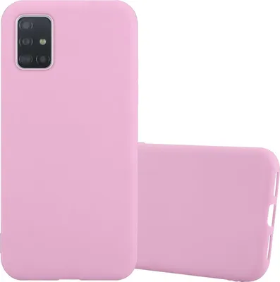 Immagine prodotto di Custodia Cadorabo per Samsung Galaxy A52 (4G / 5G) / A52s custodia protettiva in rosa custodia per cellulare TPU custodia in silicone cover