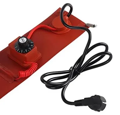 Produktbild von Siliconen Heizband - 1000 W - Mit Thermostat - 200 l - Fassheizung - 125 x 1740 mm