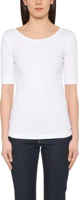 Produktbild von Marc Cain Essentials Rundhals T-Shirt weiß Größe 44