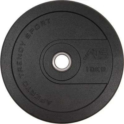 Produktbild von TRENDY SPORT ATS Premium Bumper Hantelscheiben 50 mm schwarz 10 kg