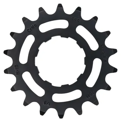 Produktbild von KMC Antriebsritzel E-Bike für Enviolo 1/2' x 1/8', 18 Zähne,, schwarz