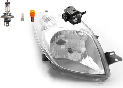 Produktbild von Scheinwerfer passend für Toyota Yaris XP9 01/06-11/08 Rechts Leuc. m. Stellmotor 8566152010 26056AX600 811300D120 Johns