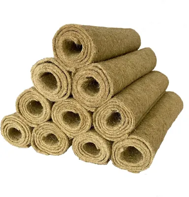 Produktbild von Nager-Teppich aus 100 % Hanf, 115 x 50 cm 5 mm dick, 10er Pack, Nagermatte, Hanfmatte geeignet als Käfig Bodenbedeckung für Nagetiere und Kleintiere, Nagerteppich, Käfigleinlage