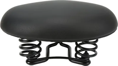 Image de Selle de vélo sans nez, selle de VTT, coussin ultra-souple et amortissant les chocs, pliable