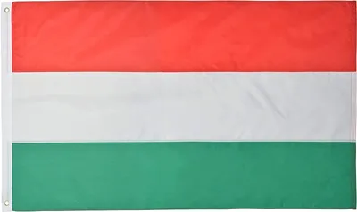 Flagge Ungarn 90 x 150 cm, Polyester, mit Metallösen