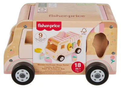 Obrázok produktu pre Fisher-Price HXT86, 1,5 rok / roky, Drevo, Viacfarebný