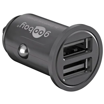 Produktbild von goobay Kfz-Ladeadapter schwarz, 24 Watt