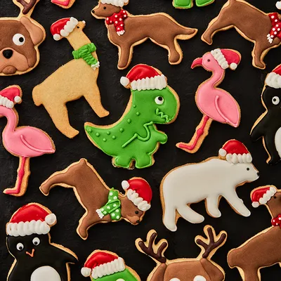 Produktbild von Birkmann Ausstechform Weihnachts-Dogge, mit Innenprägung, Ausstecher, Plätzchenform, Keks, Plätzchen, Edelstahl, 6 cm, 199484