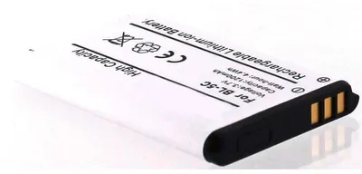 Produktbild von Akku für Alcatel RTR001F01 Li-Ion 3,7 Volt 1100 mAh schwarz.