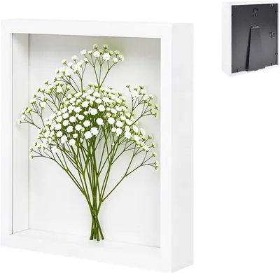 Zdjęcie produktu dla Rama 3D na zdjęcia 40x50 cm, MDF, głębokość 3 cm, z akrylem, do dekoracji ściennych