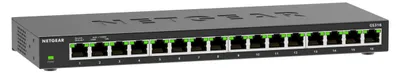 Produktbild von NETGEAR GS316, Unmanaged, L2, Gigabit Ethernet (10/100/1000), Wandmontage