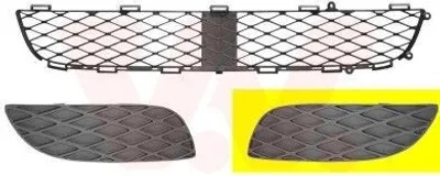 Image de VAN Wezel | Grille d'aération, pare-chocs (5431591) adaptable sur Toyota