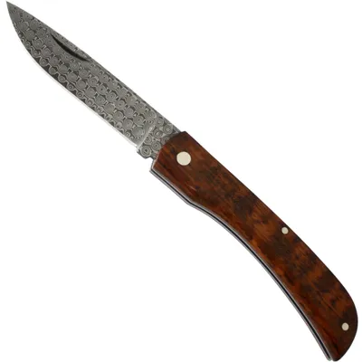 Produktbild von Haller Damast-Taschenmesser Schlangenholzgriff Messer Klappmesser EDEL 42983