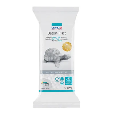 Produktbild von Glorex Beton Plast Modelliermasse 500 g