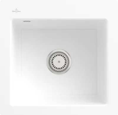 Produktbild von Villeroy & Boch Keramikspüle 33151FR1, Subway 50 S flat Flächenbündige Spüle - inkl.