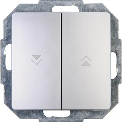 Produktbild von Kopp 651520089, Niveauschalter, 1P, Kunststoff, Thermoplast, Glanz, Silber, IP20