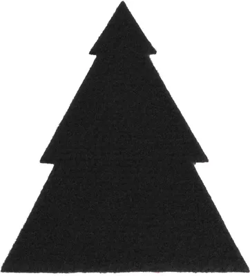 Produktbild von Primaflor Deko-Tannenbaum - REVExpo - Schwarz - 14,5 cm x 12 cm