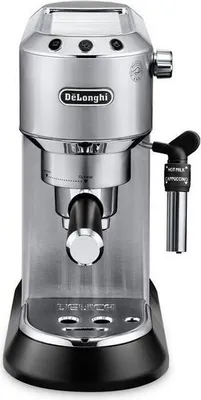 Immagine prodotto di Macchina per caffè espresso DELONGHI EC685.M Dedica Style, acciaio inox, 15 bar, 1 l, 1300 W, sistema Cappuccino, spegnimento automatico