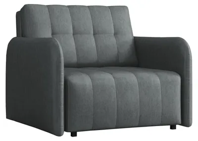 Produktbild von MIRJAN24 Schlafsofa Viva Grand I, einsitzer Bettsofa inkl. Kissen, mit Bettkasten und Schlaffunktion, Stilvoll Couch (Farbe: Kronos 22)