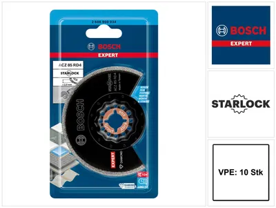 Immagine prodotto di Bosch EXPERT ACZ 85 RD4 Lama per sega a segmenti diamantata Starlock 85 mm - 10 pz. ( 2608900035 ) - per mattonelle