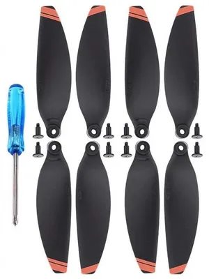 Productafbeelding van Drone propellers - Krachtige aandrijving - Geschikt voor DJI Mavic Mini 2 - Standaard propellers - 2 paar
