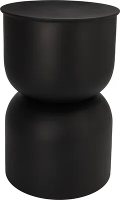 Obrázek produktu pro Odkládací stolek DISA, matný, Ø 31 cm, černý