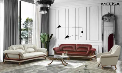 Produktbild von Sofa 3er Klassische Couchen Luxus Möbel Sofas Polster Couch Dreisitzer Neu
