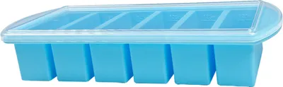 Produktbild von Gefrierschale aus Silikon für Suppen mit flexiblem Deckel, BPA-frei, auslaufsicher, vielseitige Gefrierformen für Suppen, Soßen und Beilagen