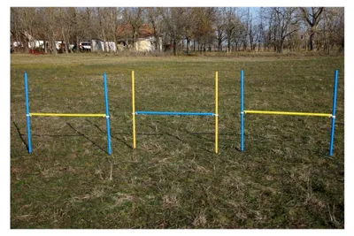 Produktbild von 3er Set Hobby-Horsing/Hobby-Horse/Hürden in Blau/Gelb