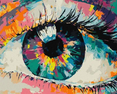 Obrázek produktu pro Malování podle čísel – Duhový výhled 40 x 50 cm – Ideyka