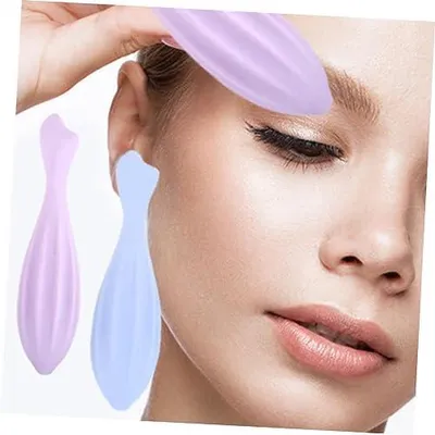 Produktbild von Tragbarer Silikonroller zur Gesichtsmassage für sanfte Hautpflege und Entspannung