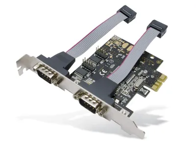 Immagine prodotto di Logilink Schnittstelle PCIe Karte 2x seriell