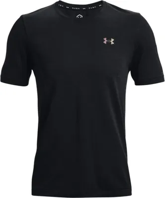 Produktbild von Under Armour UA Rush Seamless GeoSport Black/Black S Fitness T-Shirt