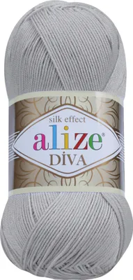 Produktbild von 100g Strickgarn ALIZE DIVA Sommerwolle Häkelgarn Wolle Sommer Stricken Häkeln