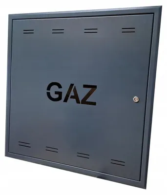Produktbild von Laco Gas-Revisionsklappe Metall Anthrazit 60x60 cm mit Schloss