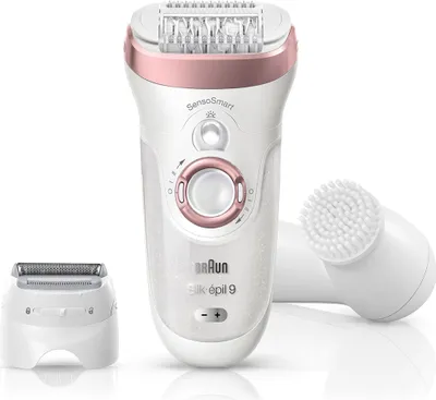 Produktbild von Braun Silk-épil 9 SensoSmart 9/880, Roségold, Weiß, 40 Pinzette, Akku, 100 - 240 V, Integrierte Batterie, Lithium-Ion (Li-Ion)