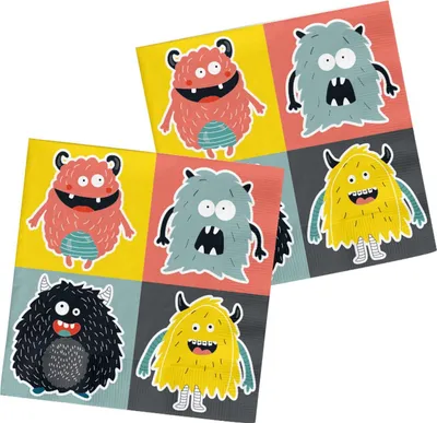 Produktbild von Servietten Monster Bash, 20st.