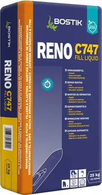 Produktbild von Bostik Reno C747 Fill Liquid 25kg Sack Reparaturmörtel Verankerungsmörtel