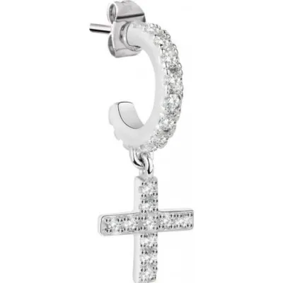 Immagine prodotto di Orecchini singoli con cristalli e pendente LPS02ARQ32