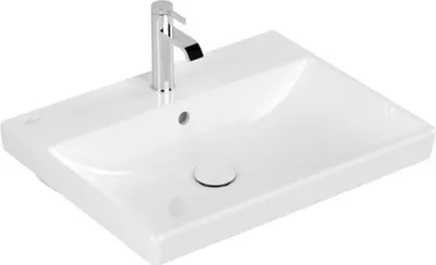 Produktbild von Villeroy & Boch Avento Waschtisch, 1 Hahnloch, mit Überlauf, 600x470mm, 415860R1