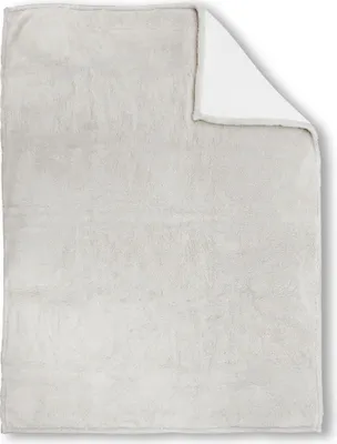 Produktbild von biberna Sherpa Wohndecke 0229209 SHERPA color: offwhite, size: 1x 150x200 cm