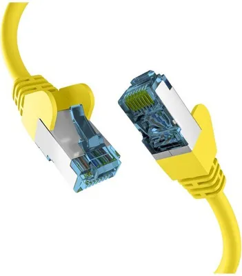 Produktbild von EFB RJ45 PATCHKABEL mit CAT7 ROHKABEL GELB 15m