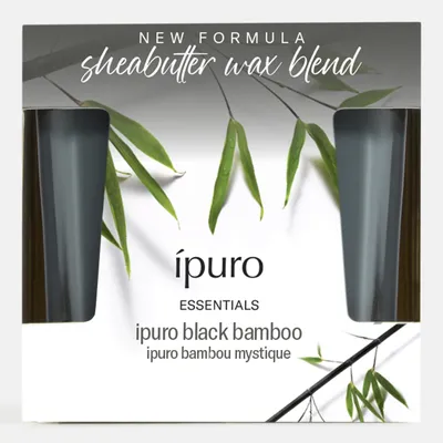 Obrázok produktu pre ipuro 1010034 ipuro Duftkerze Black Bamboo schwarz Black Bamboo, 1 St.
