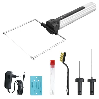 3-in-1 Heißdraht-Schaumschneider, 15 W, 100-240 V, weiß