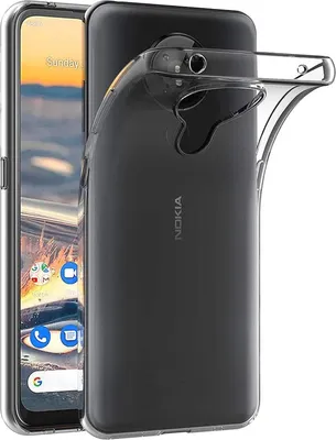 Produktbild von Schutzhülle für Nokia 5.3 Hülle Transparent Slim Cover Clear Case