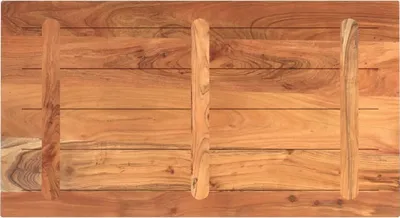 Immagine prodotto di Piano Tavolo 110x60x3,8 cm Rettangolare Legno Massello Acacia