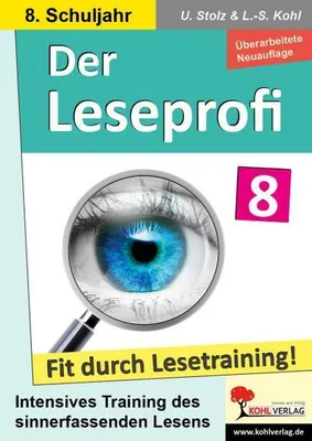 Immagine prodotto di Der Leseprofi - Fit durch Lesetraining / Klasse 8