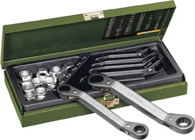 Produktbild von Proxxon  SPEEDER-Ratschenschlüsselsatz 6-tlg., 6x7 bis 17x19 mm, 23231
