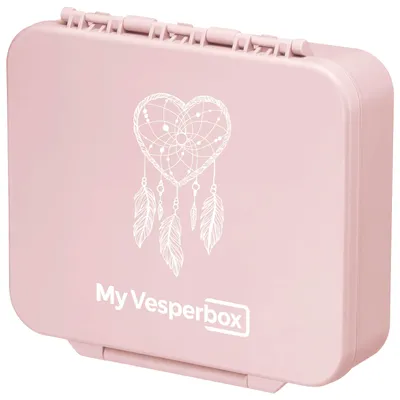 Zdjęcie produktu dla Pudełko na kanapki My Vesperbox® dla dzieci z przegrodami Liv [ GERMANY] – pudełko na lunch z przegrodami – pudełko bento – pudełko na przekąski – pudełko na drugie śniadanie do szkoły i przedszkola – pudełko na przekąski dla chłopców i dziewczynek
