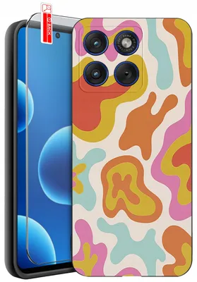Obrázok produktu pre Puzdro pre Motorola Edge 70 | Vzory | Matné silikónové puzdro + sklo 9H